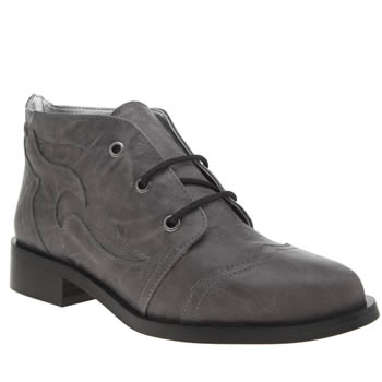 RED OR DEAD GREY JEANIE RAE BOOTS RED OR DEAD GREY JEANIE RAE BOOTS