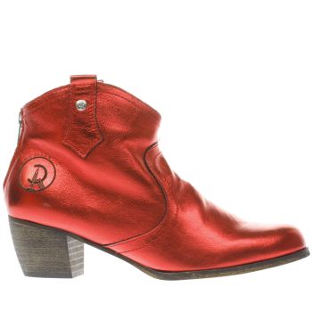 RED OR DEAD RED MOUNTAIN METALLIC BOOTS RED OR DEAD RED MOUNTAIN METALLIC BOOTS