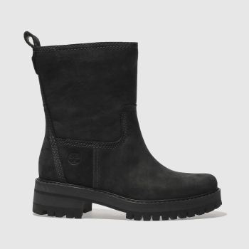 TIMBERLAND BLACK COURMAYEUR VALLEY MID BOOTS TIMBERLAND BLACK COURMAYEUR VALLEY MID BOOTS