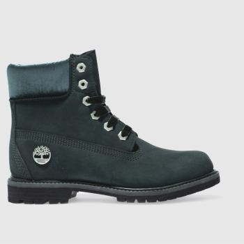 TIMBERLAND DARK GREEN 6 INCH PREMIUM JEWEL BOOTS TIMBERLAND DARK GREEN 6 INCH PREMIUM JEWEL BOOTS