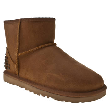 womens ugg australia tan classic mini stud boots womens ugg australia tan classic mini stud boots