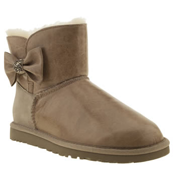 womens ugg australia grey mini bailey bow crystal boots womens ugg australia grey mini bailey bow crystal boots