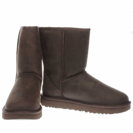ugg classic short ii boots brownstone leather ugg classic short ii boots brownstone leather