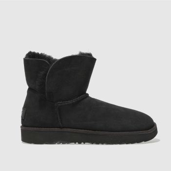 UGG BLACK CLASSIC CUFF MINI BOOTS UGG BLACK CLASSIC CUFF MINI BOOTS