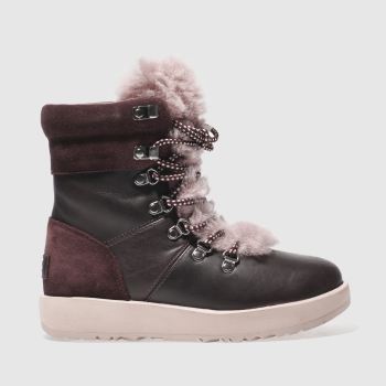 UGG BURGUNDY VIKI WATERPROOF BOOTS UGG BURGUNDY VIKI WATERPROOF BOOTS