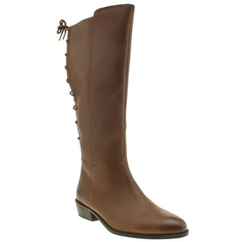 SCHUH TAN BUMPER BOOTS SCHUH TAN BUMPER BOOTS