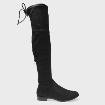 SCHUH BLACK RUNNER BOOTS SCHUH BLACK RUNNER BOOTS