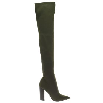 SCHUH KHAKI FLEX BOOTS SCHUH KHAKI FLEX BOOTS