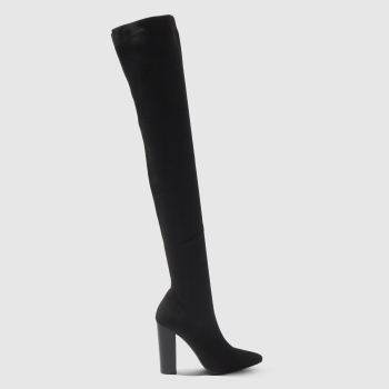 SCHUH BLACK FLEX BOOTS SCHUH BLACK FLEX BOOTS