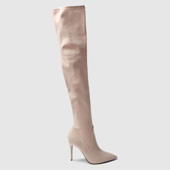 SCHUH PALE PINK WILD SIDE BOOTS SCHUH PALE PINK WILD SIDE BOOTS