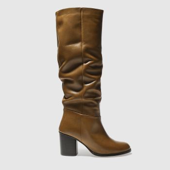 SCHUH TAN RESOLUTION BOOTS SCHUH TAN RESOLUTION BOOTS