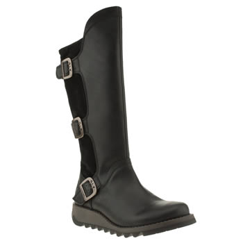 womens fly london black sminx synd boots womens fly london black sminx synd boots