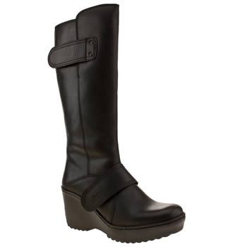 womens fly london black morganne mux boots womens fly london black morganne mux boots
