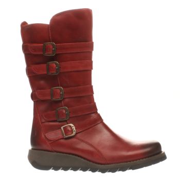 FLY LONDON RED SECA BOOTS FLY LONDON RED SECA BOOTS