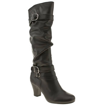 womens hush puppies black lonna tall boots womens hush puppies black lonna tall boots