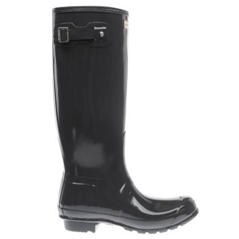 HUNTER DARK GREY ORIGINAL TALL GLOSS BOOTS HUNTER DARK GREY ORIGINAL TALL GLOSS BOOTS