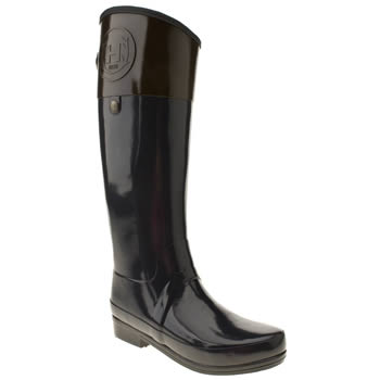 womens hunter brown & navy sandhurst carlyle boots womens hunter brown & navy sandhurst carlyle boots