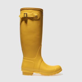 HUNTER YELLOW ORIGINAL TALL BOOTS HUNTER YELLOW ORIGINAL TALL BOOTS