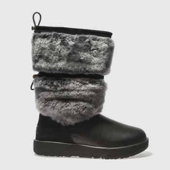 UGG BLACK REYKIR WATERPROOF BOOTS UGG BLACK REYKIR WATERPROOF BOOTS