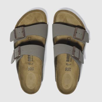 BIRKENSTOCK KHAKI ARIZONA SANDALS BIRKENSTOCK KHAKI ARIZONA SANDALS
