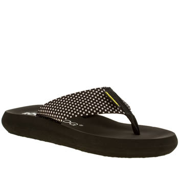 womens rocket dog black & white sunset polka dots sandals womens rocket dog black & white sunset polka dots sandals