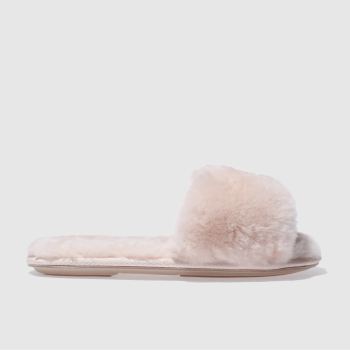 SCHUH PALE PINK SOFTY SLIPPERS SCHUH PALE PINK SOFTY SLIPPERS
