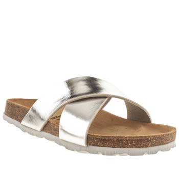 womens schuh silver sandcastle sandals womens schuh silver sandcastle sandals