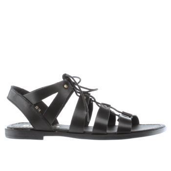 SCHUH BLACK GRAND SLAM SANDALS SCHUH BLACK GRAND SLAM SANDALS