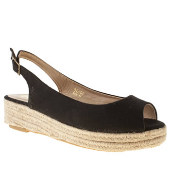 womens schuh black day trip sandals womens schuh black day trip sandals
