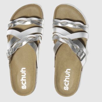SCHUH SILVER HOROSCOPE SANDALS SCHUH SILVER HOROSCOPE SANDALS
