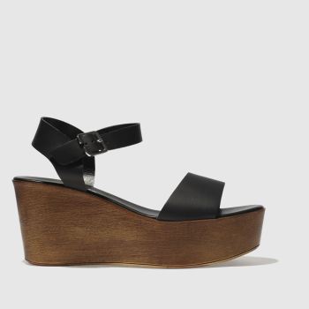 SCHUH BLACK MALDIVES SANDALS SCHUH BLACK MALDIVES SANDALS