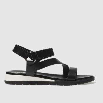 SCHUH BLACK MALMO SANDALS SCHUH BLACK MALMO SANDALS