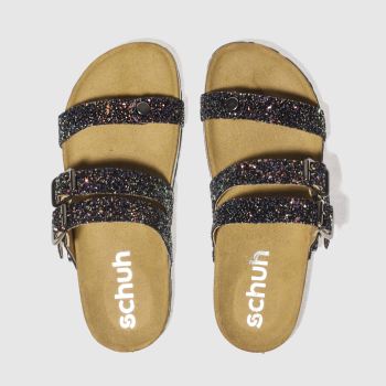 SCHUH BLACK BERLIN SANDALS SCHUH BLACK BERLIN SANDALS
