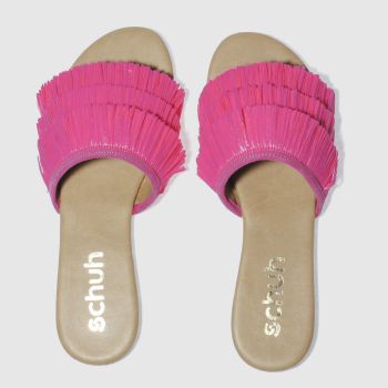 SCHUH PINK CALYPSO SANDALS SCHUH PINK CALYPSO SANDALS