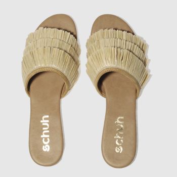 SCHUH BEIGE CALYPSO SANDALS SCHUH BEIGE CALYPSO SANDALS