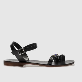 SCHUH BLACK CANNES SANDALS SCHUH BLACK CANNES SANDALS