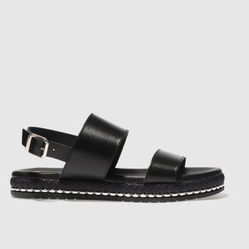 SCHUH BLACK MELBOURNE SANDALS SCHUH BLACK MELBOURNE SANDALS