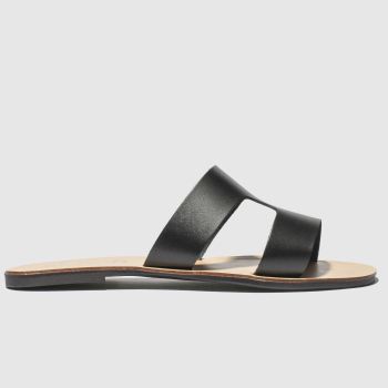 SCHUH BLACK MALLORCA SANDALS SCHUH BLACK MALLORCA SANDALS