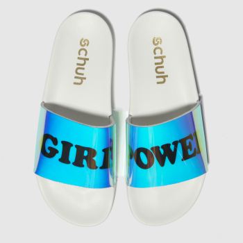 schuh blue girl power sandals schuh blue girl power sandals