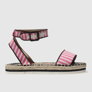 SCHUH WHITE & PINK HOLIYAY SANDALS SCHUH WHITE & PINK HOLIYAY SANDALS