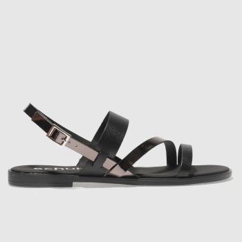 SCHUH BLACK MALONE SANDALS SCHUH BLACK MALONE SANDALS