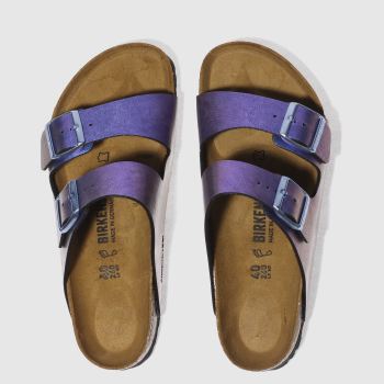 BIRKENSTOCK PURPLE ARIZONA GRACEFUL GEMM SANDALS BIRKENSTOCK PURPLE ARIZONA GRACEFUL GEMM SANDALS
