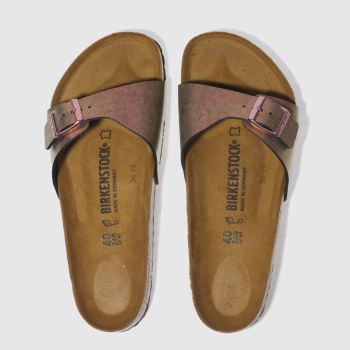 BIRKENSTOCK PINK MADRID GRACEFUL GEMM SANDALS BIRKENSTOCK PINK MADRID GRACEFUL GEMM SANDALS