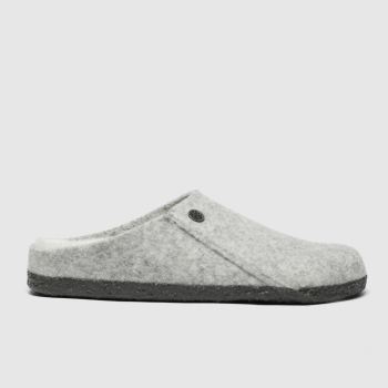 birkenstock grey zermatt shearling slipper slippers birkenstock grey zermatt shearling slipper slippers