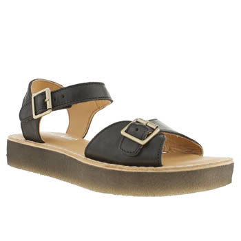 womens clarks originals black linnet flat sandals womens clarks originals black linnet flat sandals