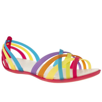 womens crocs multi huarache flat sandals womens crocs multi huarache flat sandals
