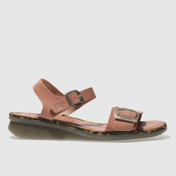 FLY LONDON PALE PINK COMB SANDALS FLY LONDON PALE PINK COMB SANDALS