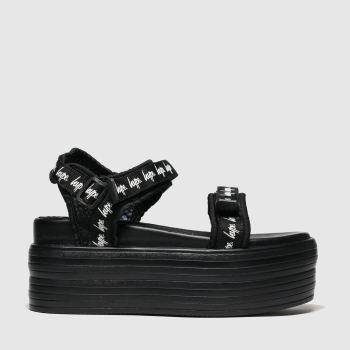 hype black tape flatform sandals hype black tape flatform sandals