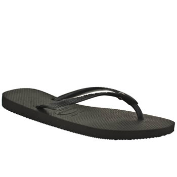 womens havaianas black slim crystal glamour sandals womens havaianas black slim crystal glamour sandals
