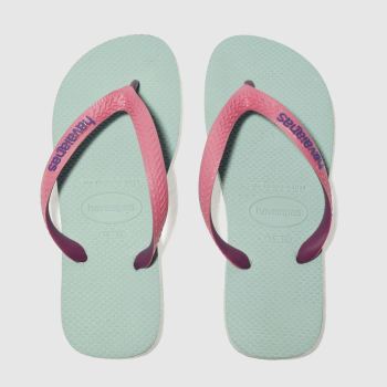 HAVAIANAS PALE BLUE TOP MIX SANDALS HAVAIANAS PALE BLUE TOP MIX SANDALS